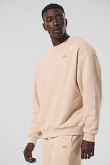 Accolade Crew Neck Pullover - Macadamia
