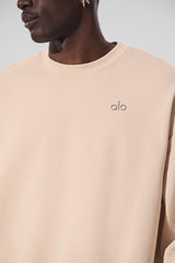 Accolade Crew Neck Pullover - Macadamia