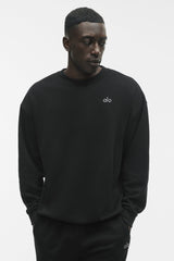 Accolade Crew Neck Pullover - Black