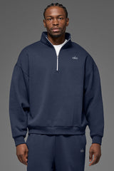 Accolade 1/4 Zip Pullover - Navy