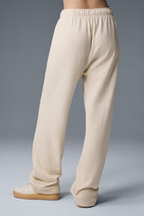 Accolade Straight Leg Sweatpant - Oat Milk