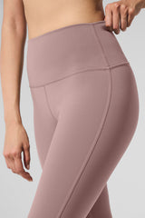 Airbrush High-Waist Bootcut Legging (Regular) - Taupe