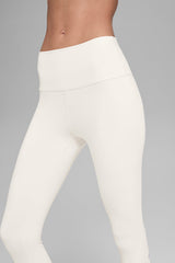 7/8 High-Waist Airbrush Legging - Ivory