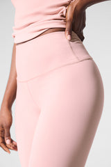 7/8 High-Waist Airbrush Legging - Pink Quartz
