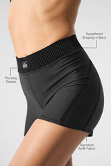 Airlift High-Waist Line Up Short - Black