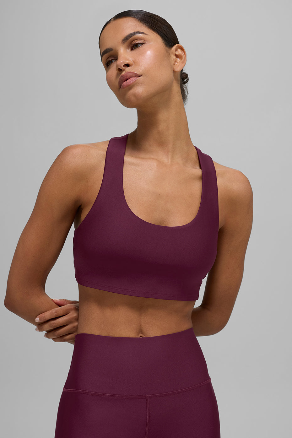 Airlift Advantage Racerback Bra - Burgundy